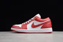 Jordan 1 Low Gym Red White 553558-611