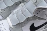 Nike Womens Air Jordan 1 Mid  Light Smoke Grey BQ6472-015