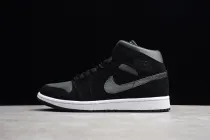 Jordan 1 Mid Nylon Black Anthracite  852542-012