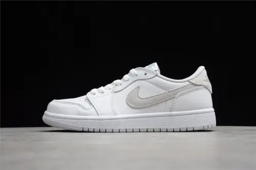 Air Jordan 1 Low OG Neutral Grey White Hyper Crimson CZ0858-100