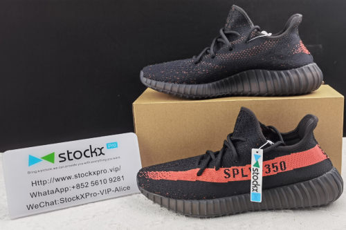 adidas Yeezy Boost 350 V2 Core Black Red BY9612(SP Batch)
