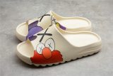 (Free Shipping) Yeezy Slide KAWS Bone White Red Purple Shoes FV6346