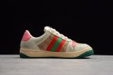Gucci Distressed leather sneaker 570443-9Y920-9083