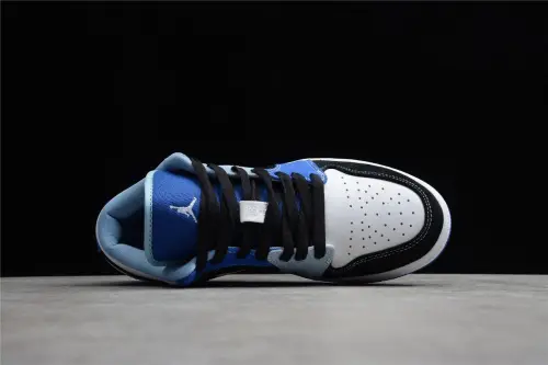 Jordan 1 Low Black Blue White DH0206-400