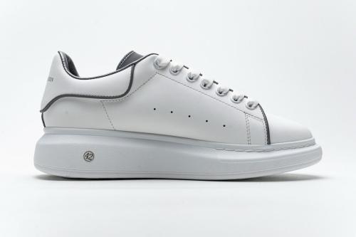 Alexander McQueen Sneaker White Grey  553770 9076(SP Batch)
