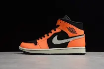 Jordan 1 Mid Black Cone 554724-062