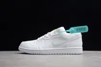 Jordan 1 Low White Pure Platnium 553558 111