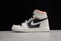 Air Jordan 1 Retro High Neutral Grey Hyper Crimson 555088-018