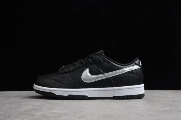 Nike Dunk Low in Black and Silver Celebrates the NBA’s 75th Anniversary DC9560-001