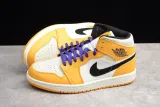 Jordan 1 Mid SE Lakers 852542-700