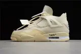 Air Jordan 4 Retro off-white sail (SP Batch) CV9388-100