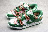 Nike Dunk Low Off-White Pine Green  CT0856-100 (SP batch)