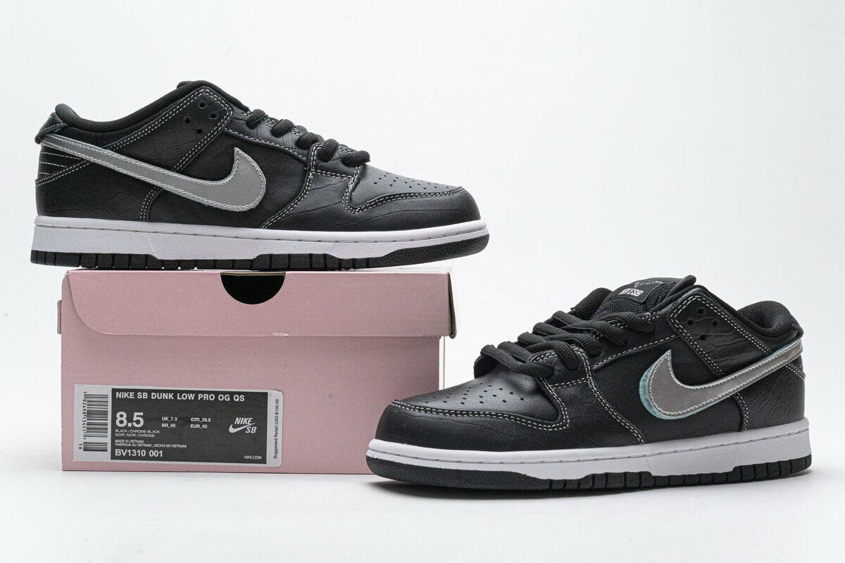 nike sb dunk low diamond supply co black diamond