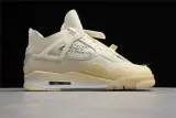 Air Jordan 4 Retro off-white sail (SP Batch) CV9388-100