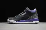 Jordan 3 Retro Black Court Purple(SP Batch) CT85332-050