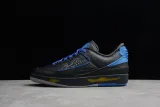 Jordan 2 Retro Low SP Off-White Black Blue (SP Batch) DJ4375-004