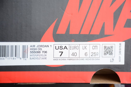 Nike Air Jordan 1 High OG “Brotherhood” 555088-706（SP Batch）