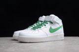 Nike Air Force 1 Mid 07 White Green 366731-909