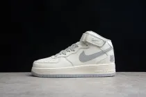 Cheap Undefeated x Nike Air Force 1 Mid SU19 Beige Silver AO6617-306