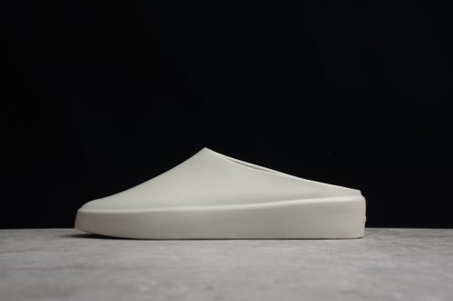 Simmi London Wide Fit Naeva ankle tie flatform sandals in white The California Slip-On Concrete FG80-100EVA-Concrete