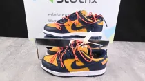 OFF WHITE X Nike Dunk SB Low White Michigan (SP Batch) CT0856-700