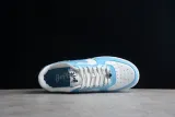 A Bathing Ape Bape Sta Low Patent Leather Blue White(SP batch)1170-291-001