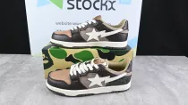 A Bathing Ape Bape SK8 Sta Brown Ivory (SP batch)001FWH801013_BEI_A