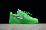Nike Air Force 1 Low Off-White Light Green Spark DX1419-300(SP batch)