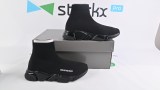 Balenciaga Speed Clear Sole Sneaker Black