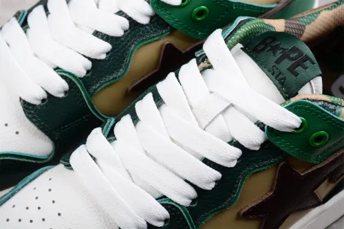 A Bathing Ape Bape SK8 Sta ABC Camo Green (2022) (SP batch) 1I30-291-005/1I30-191-006