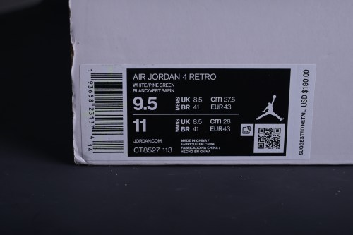 Jordan 4 Retro Metallic Green  CT8527-113
