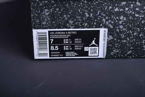 Jordan 4 Retro Military Black DH6927-111