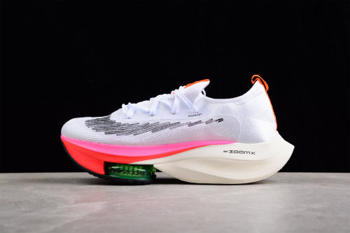 Nike Air Zoom Alphafly Next% Flyknit White Pink DJ5455-100