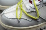 Off-White x Nike Dunk Low「THE 50」(Retail Batch)DM1602-122