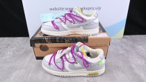 Off-White x Nike Dunk Low “21 of 50” DM1602-100(Retail Batch)