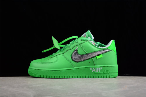Nike Air Force 1 Low Off-White Light Green Spark(Retail Batch) DX1419-300