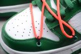 Nike Dunk Low Off-White Pine Green(Retail Batch) CT0856-100