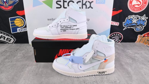 Jordan 1 Retro High Off-White White(Retail Batch) AQ0818-100