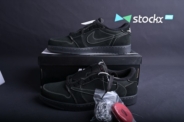 Jordan 1 Retro Low OG SP Travis Scott Black Phantom DM7866-001
