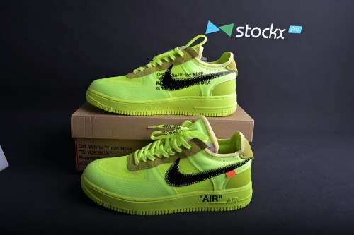 Nike Air Force 1 Low Off-White Volt (SP Batch) AO4606-700