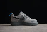 Nike Air Force 1 Low Cut Out Swoosh Grey DO6709-002