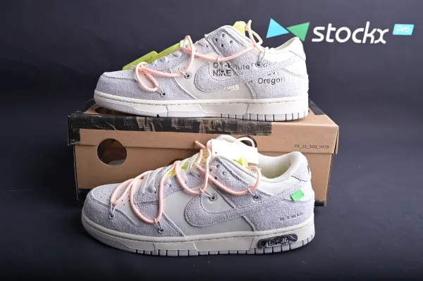 Off-White x Nike SB Dunk Low “The 50” (SP Batch) EM1602-113