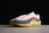 Nike Air Max 97 Coconut Milk Fossil Denim Red DV1486-162