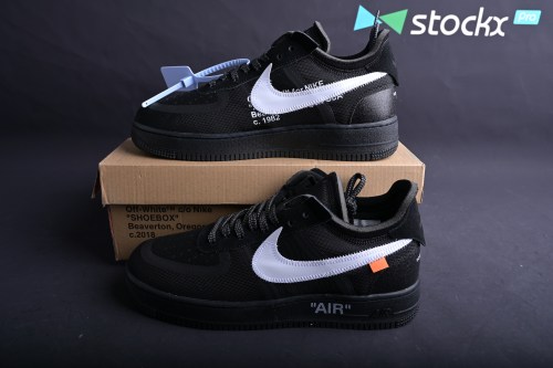 Nike Air Force 1 Low Off-White Black White (SP Batch) AO4606-001