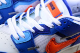 Nike Knicks Nike Dunk Low Scrap Blue/Orange/White DM0128-100