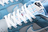 Nike Dunk Low Retro Fleece Swoosh Worn Blue FB1871-011