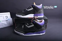 Jordan 3 Retro Black Court Purple(SP Batch) CT85332-050