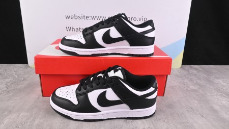 （Free shipping）Nike Dunk Low Retro White Black Panda (2021)(Retail batch)DD1391-100