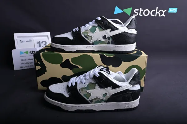 A Bathing Ape Bape SK8 Sta Black(SP batch) 1I70-191-006/001FWI701006I