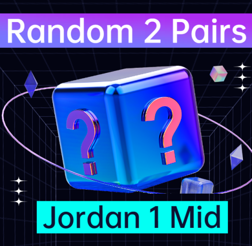 Two Pairs Jordan 1 MID Mystery Boxes
